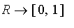 proc (R) options operator, arrow; [0, 1] end proc