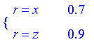 PIECEWISE([r = x, .7],[r = z, .9])