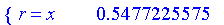 PIECEWISE([r = x, .5477225575])