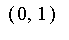 ``(0,1)