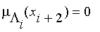 mu[Lambda[i]](x[i+2]) = 0